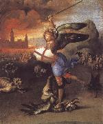 RAFFAELLO Sanzio Dragon and Iimi oil painting